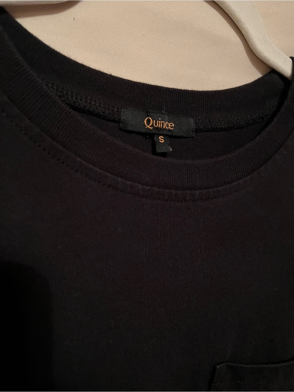 Quince Classic Black 100% Cotton Size S - Picture 4 of 8